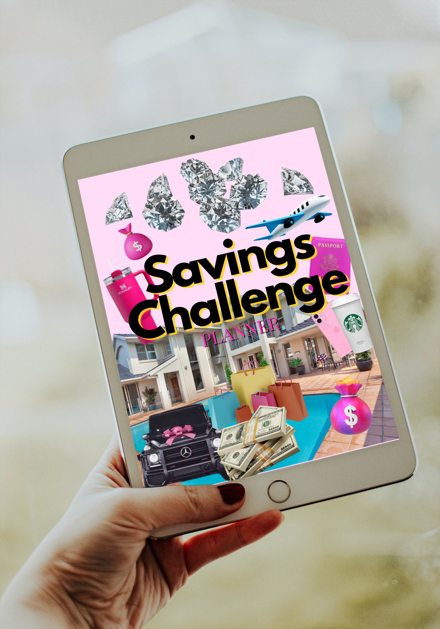 Savings Challenge Digital & Printable Planner
