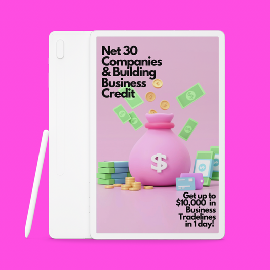Net30 Companies - No personal guarantee