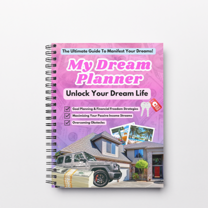 My Dream Planner - Instant Print - 50 Pages