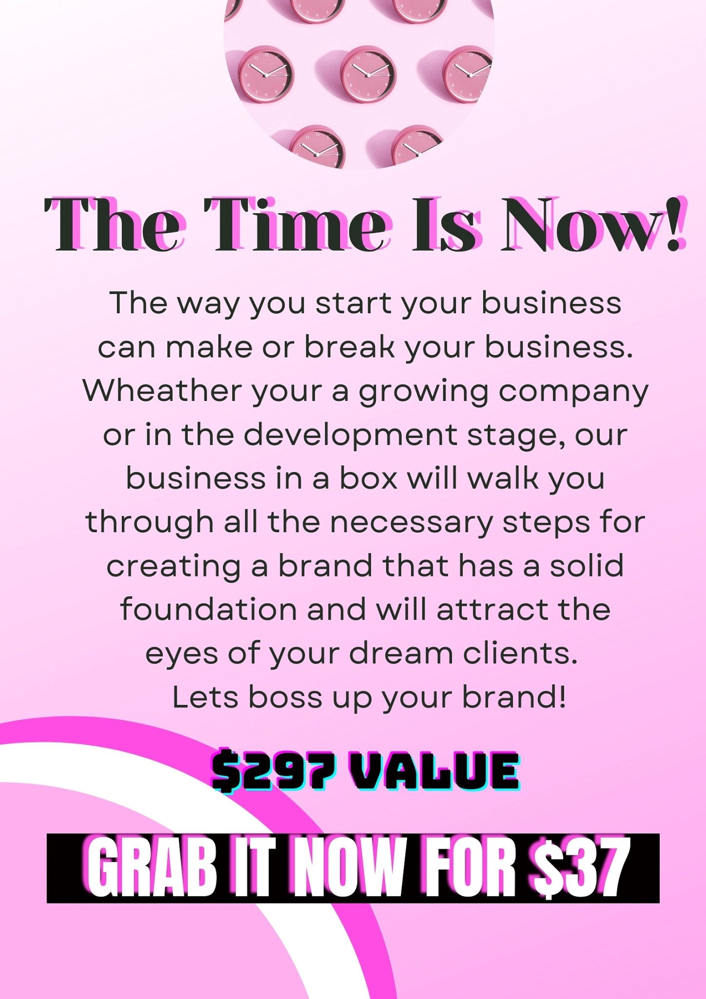 Business-In-A-Box: Starter Kit, Ebooks, Planners, Templates, Guides - Pink N White Factory